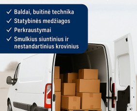 Krovinių pervežimas iki 1.2 tonų Šiauliuose ir 100km atstumu - Baldų pervežimas - 1 Baldų pervežimas - Krovinių pervežimas iki 1.2 tonų Šiauliuose ir 100km atstumu - 1