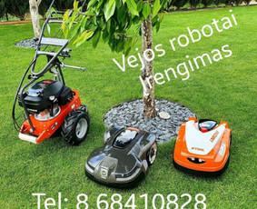 Statybos, apdaila - Vejos robotų įrengimas, konsultacijos - 1