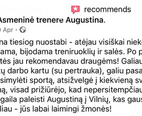 Asmeninė trenerė Vilniuje - Sporto programos sudarymas - 3 Sporto programos sudarymas - Asmeninė trenerė Vilniuje - 3