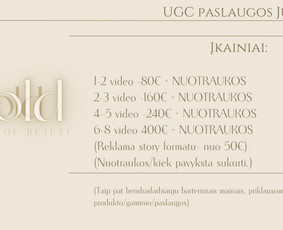 Vestuvių turinio kūrimas/ugc turinys/reels / Auksė Zdanavičiūtė / Darbų pavyzdys ID 4049123