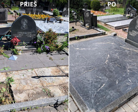 Dengimas plokštėmis, geriausia kaina! / Kapaviečių tvarkymas / Darbų pavyzdys ID 4049861