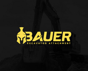 BAUER ekskavatorių priedai - logotipas užsienio įmonei.