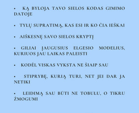 Savęs pažinimas per astrologiją ir psichologijos principus / Salomėja. Sielos sveikata / Darbų pavyzdys ID 4050513