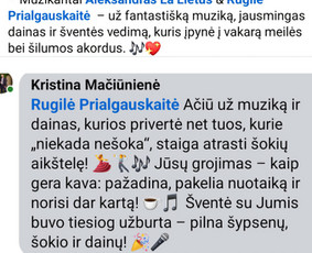 Muzikantai, atlikėjai, vedėjas / Aleksandras La & Rugilė / Darbų pavyzdys ID 4050697