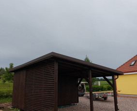 Karkasiniai namai, stoginės, terasos, pavesines, apdaila / Stonama / Darbų pavyzdys ID 4050933