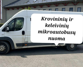 Krovininiai mikroautobusai - Krovininių ir keleivinių mikroautobusų nuoma - 3