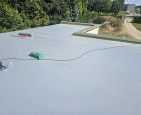 Plokšių stogų dengymas Pvc dangą / PVC garantas / Darbų pavyzdys ID 4052091