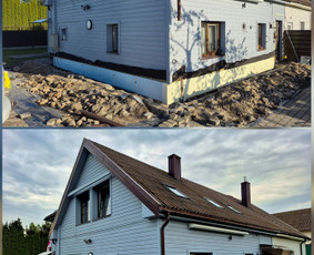 Fasadų šiltinimas ir apdaila. Klaipėda. / Saulius Fasadai / Darbų pavyzdys ID 4054177