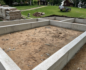 Pamatų liejimas ir betonavimo darbai - Pamatų šiltinimas - 1 Pamatų šiltinimas - Pamatų liejimas ir betonavimo darbai - 1