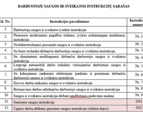 Darbuotojų saugos ir sveikatos konsultacijos - Darbo saugos paslaugos - 3 Darbo saugos paslaugos - Darbuotojų saugos ir sveikatos konsultacijos - 3