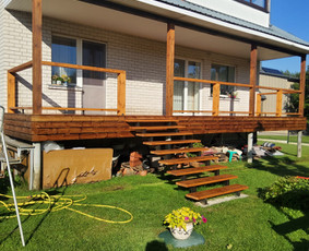 Naujų Terasų įrengimas, Senų Terasų, Stoginių restauravimas. / Darius. Šulskis / Darbų pavyzdys ID 4056899
