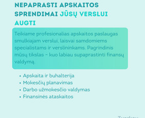 Mažoms įmonėms – aiški kaina - Paslaugos verslui - 2 Paslaugos verslui - Mažoms įmonėms – aiški kaina - 2