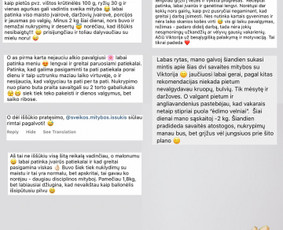 Mitybos bei sveikos gyvensenos paskaitos / Viktorija Uzielė / Darbų pavyzdys ID 4057481
