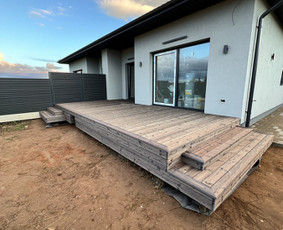 Statybos, apdaila - Terasos - 4