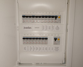 Elektros montavimo darbai, varžų matavimas, rangovo aktas / ELGERA / Darbų pavyzdys ID 4057697
