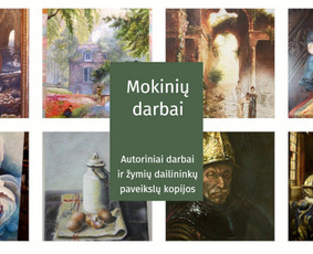Čia gimsta menininkai! Kostino meno studija kviečia tapyti - Piešimo kursai - 2 Piešimo kursai - Čia gimsta menininkai! Kostino meno studija kviečia tapyti - 2