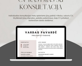 Cv kūrimas, darbo pokalbiai, verslo anglų k., konsultacijos - HR specialistas - 4 HR specialistas - Cv kūrimas, darbo pokalbiai, verslo anglų k., konsultacijos - 4