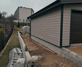 Fasado,vidaus apdailos darbai - Dailylenčių kalimas - 3 Dailylenčių kalimas - Fasado,vidaus apdailos darbai - 3