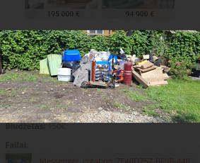 Pigiausias atliekų, šiukšlių išvežimas perkraustymo griovimo / Siuksliu isvezimas Griovimo darbai / Darbų pavyzdys ID 4059515