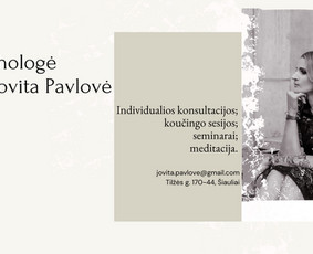 Psichologė Jovita Karnišauskienė - Sveikata, gydymas - 3 Sveikata, gydymas - Psichologė Jovita Karnišauskienė - 3