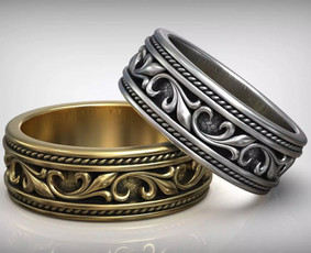 Sužadėtuvių žiedų gamyba - 3d Juvelyrikos studija Kretingoje Modeliavimas ir gamyba - 3