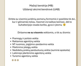 Buhalterija su šypsena! - Buhalterinės apskaitos paslaugos - 2 Buhalterinės apskaitos paslaugos - Buhalterija su šypsena! - 2