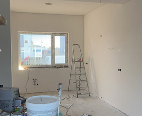 Vidaus apdailo darbai - Lubų dažymas - 1 Lubų dažymas - Vidaus apdailo darbai - 1