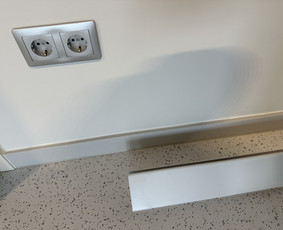 Vidaus apdailo darbai - Grindjuosčių montavimas - 1 Grindjuosčių montavimas - Vidaus apdailo darbai - 1