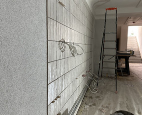 Vidaus apdailo darbai - Klinkerio klijavimas - 1 Klinkerio klijavimas - Vidaus apdailo darbai - 1