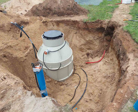 Vandens ir geoterminiai gręžiniai, Nuotekų sistemos. - Statybos darbai - 3 Statybos darbai - Vandens ir geoterminiai gręžiniai, Nuotekų sistemos. - 3