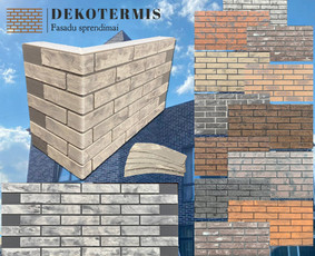 Fasadinės termo plokštės “Dekotermis - Statybinių medžiagų gamintojai - 1 Statybinių medžiagų gamintojai - Fasadinės termo plokštės “Dekotermis - 1