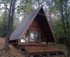 Mediniai sodo nameliai, vasarnamiai ir kt. - Statybos, apdaila - 1 Statybos, apdaila - Mediniai sodo nameliai, vasarnamiai ir kt. - 1
