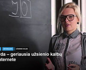Anglu kalbos mokytoja kursai pamokos internetu / Dorota Dovda / Darbų pavyzdys ID 4062377