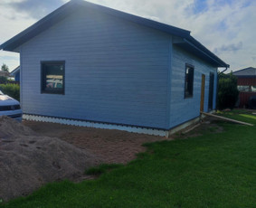 Karkasiniai ir moduliniai namai, terasos, pirtys / MB "Meistro Idėja" / Darbų pavyzdys ID 4064977