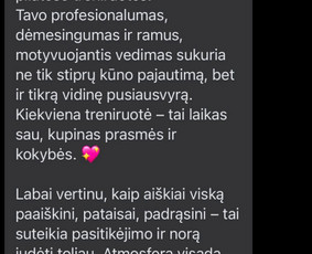 Klasikinis Pilates, jėgos treniruotės, kvėpavimas, zumba / Karina Kanėvskytė / Darbų pavyzdys ID 4065047
