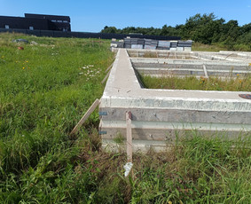 Betonavimo darbai - Juostiniai pamatai - 1 Juostiniai pamatai - Betonavimo darbai - 1