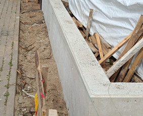 Betonavimo darbai - Atraminės sienelės - 2 Atraminės sienelės - Betonavimo darbai - 2