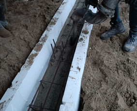 Betonavimo darbai - Gręžtiniai (poliniai) pamatai - 3 Gręžtiniai (poliniai) pamatai - Betonavimo darbai - 3