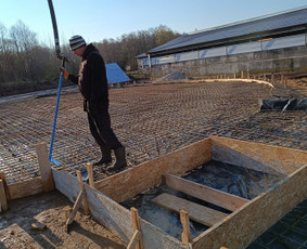 Betonavimo darbai - Pamatų liejimas, įrengimas - 1 Pamatų liejimas, įrengimas - Betonavimo darbai - 1