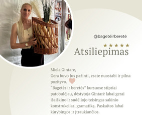 Prancūzų k. kursai grupėse ir individualiai / MB Bagetė ir beretė / Darbų pavyzdys ID 4065769