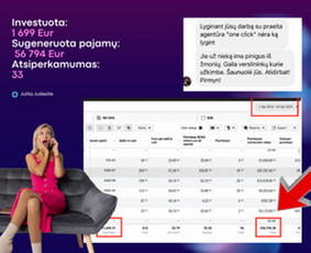 E-verslo reklamos sprendimai - Generuojanti pardavimus Instagram, Facebook reklama. - 4