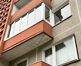 Plastikiniai langai balkonu stiklinimas Klaipėda / Mantas Andriuska / Darbų pavyzdys ID 4066985