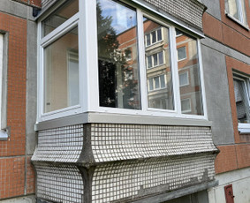 Plastikiniai langai balkonu stiklinimas Klaipėda / Mantas Andriuska / Darbų pavyzdys ID 4066991