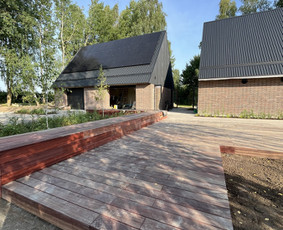 Rąstinių namų restauracija: dažymas, hermetizavimas - Terasų įrengimas - 3 Terasų įrengimas - Rąstinių namų restauracija: dažymas, hermetizavimas - 3