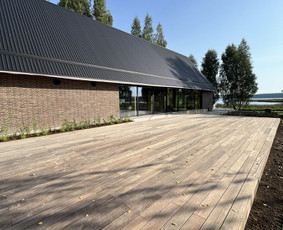Rąstinių namų restauracija: dažymas, hermetizavimas - Terasų įrengimas - 2 Terasų įrengimas - Rąstinių namų restauracija: dažymas, hermetizavimas - 2