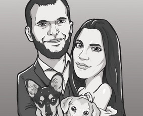 Karikatūros, personažai, iliustracijos ir komiksai / Linas Milkevičius / Darbų pavyzdys ID 4068281