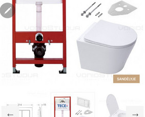 Klozeto pajungimas - Santechniko paslaugos,šildymas,rekuperacija,kondicionieriai - 1