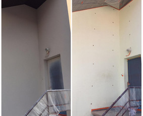 Statybos darbai - Dekoratyvinio tinko purskimas - 1