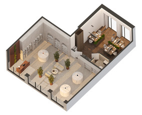 3d eksterjero ir interjero vizualizacijos / BOVI / Darbų pavyzdys ID 4068997