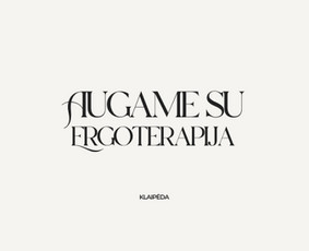 Ergoterapeutė Gabija - Ergoterapeutai - 1 Ergoterapeutai - Ergoterapeutė Gabija - 1